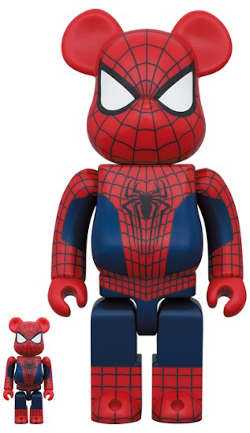 Bearbrick Marvel Spider-Man No Way Home The Amazing Spider-Man 100% & 400% Set