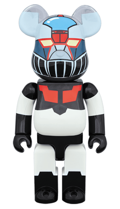 Bearbrick Mazinger Z (True Mazinger) 400% White