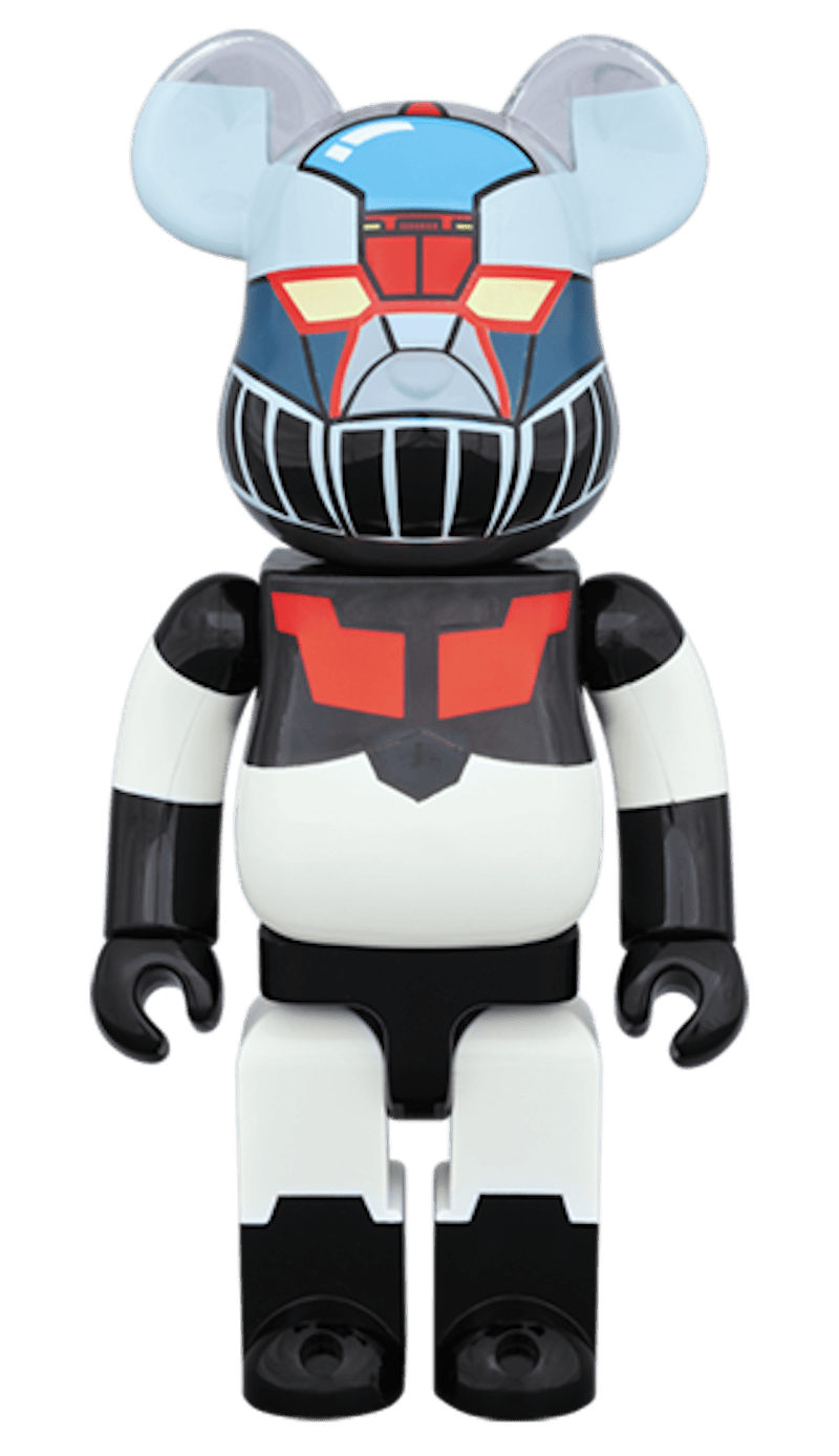 Bearbrick Mazinger Z (True Mazinger) 400% White