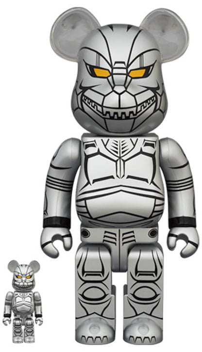 Bearbrick Mechagodzilla 100% & 400% Set