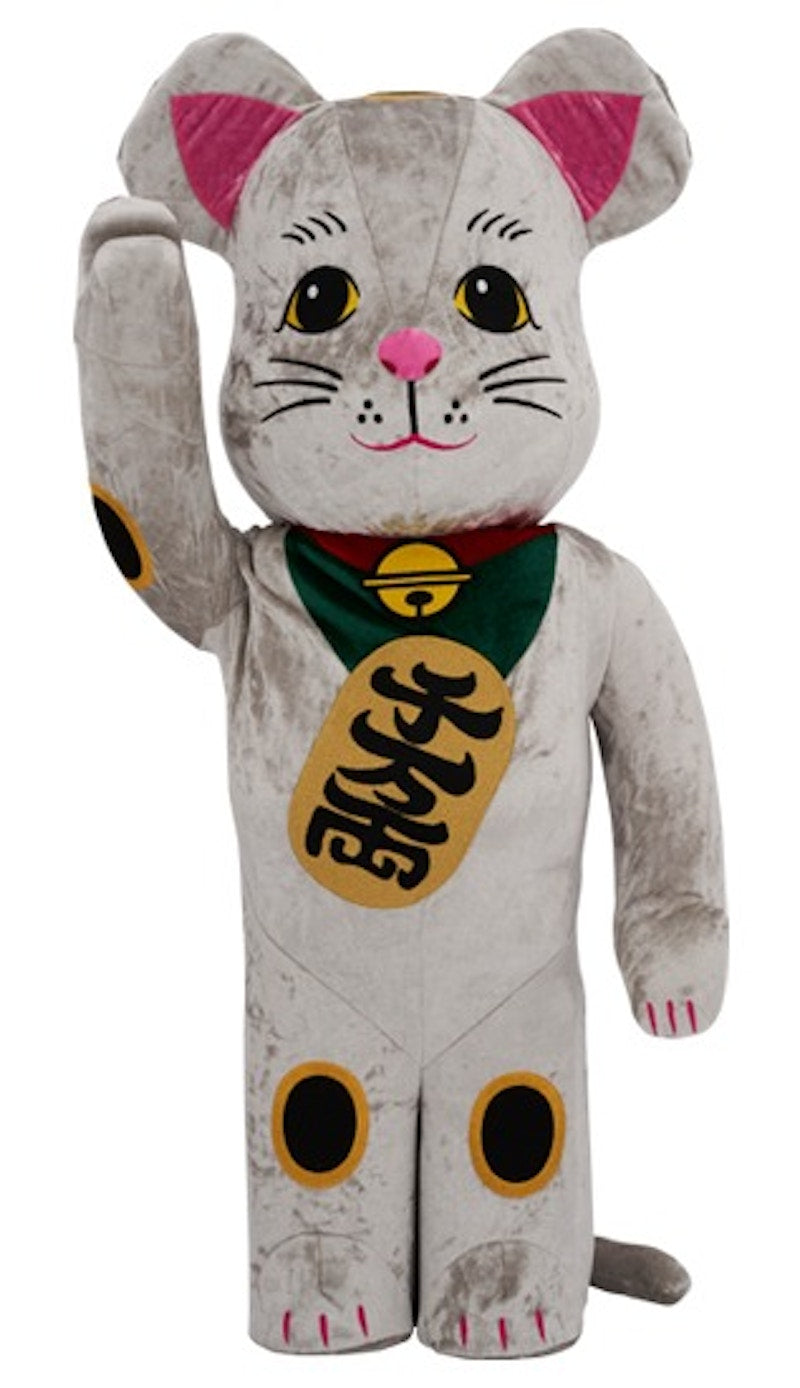 Bearbrick Medicom Toy Lucky Cat Kigurumi 1000%