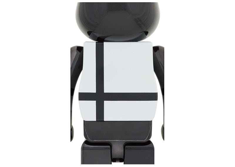 Bearbrick Medicom Toy Plus 1000% Black Chrome Ver.