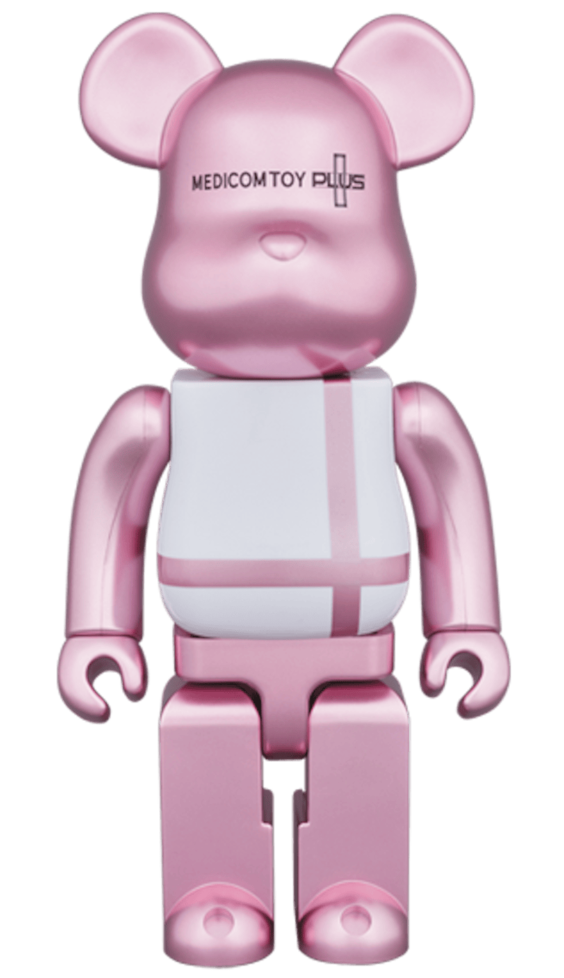 Bearbrick Medicom Toy Plus 400% Pink