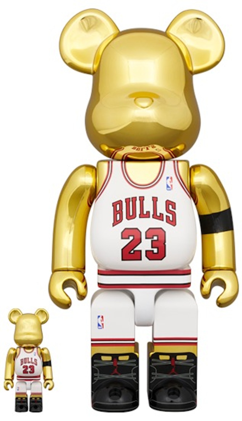 Bearbrick Michael Jordan 1991 World Champion 100% & 400% Set