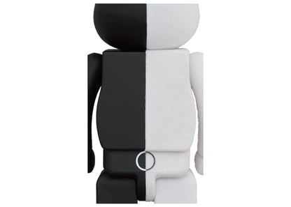 Bearbrick Monokuma Rubber Coat & Flocky Ver. 100% & 400% Set