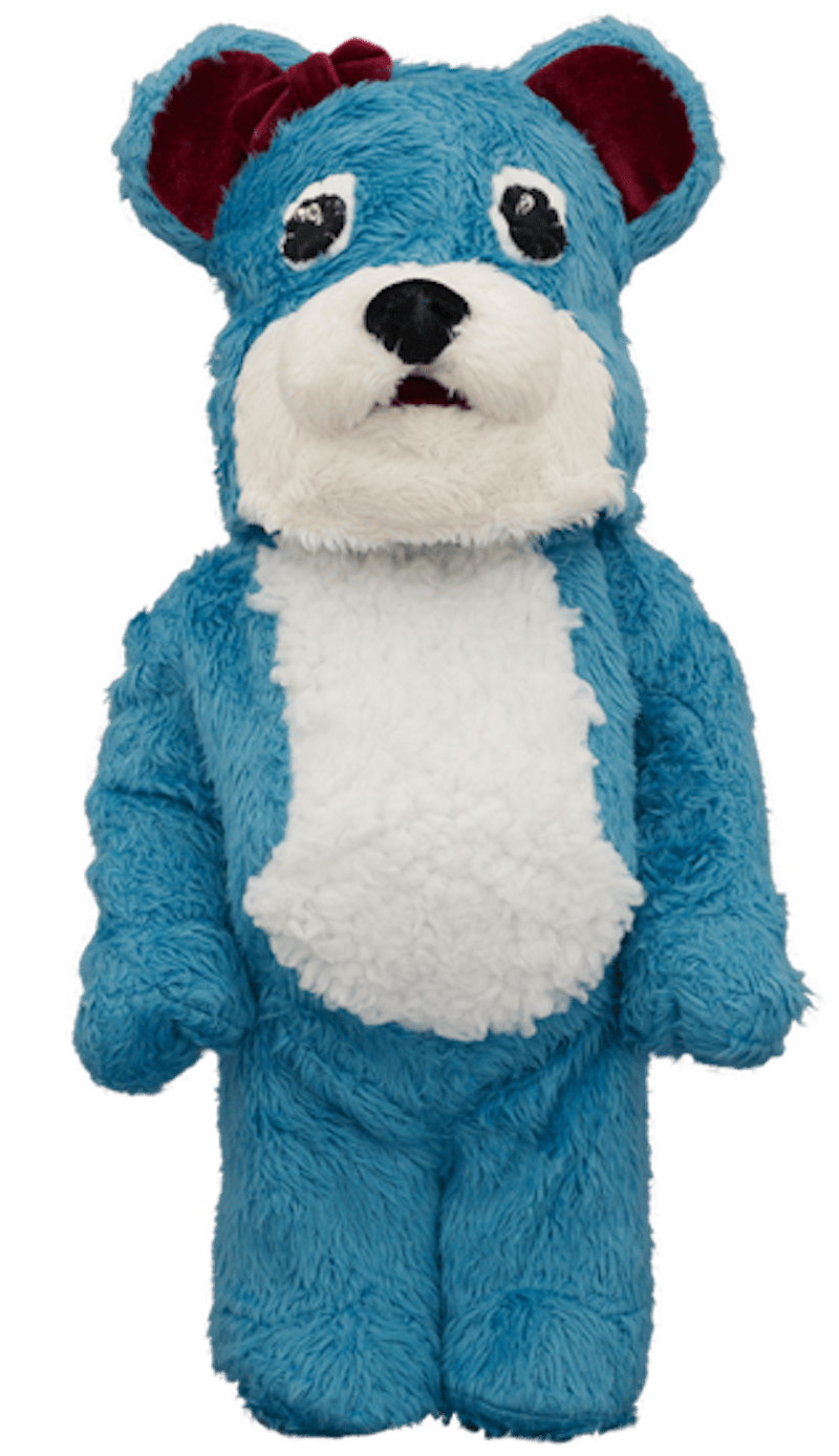 Bearbrick Muveil 400% Blue