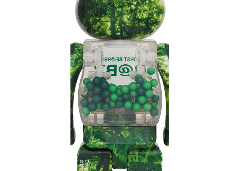 Bearbrick My First Baby 100% & 400% Set Forest Green