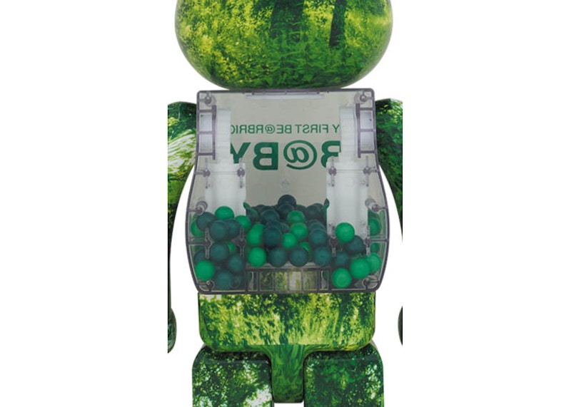 Bearbrick My First Baby 1000% Forest Green