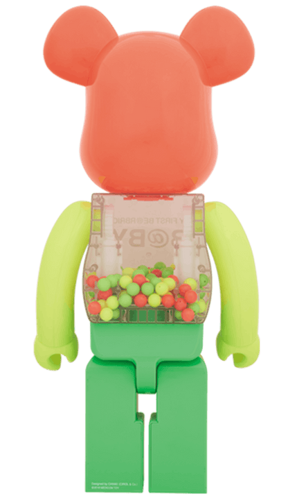 Bearbrick My First Baby 1000% Neon