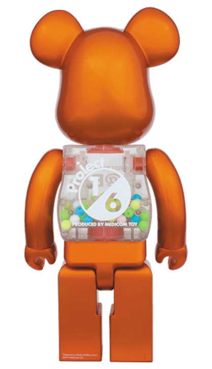 Bearbrick My First Baby 400% Pearl Orange