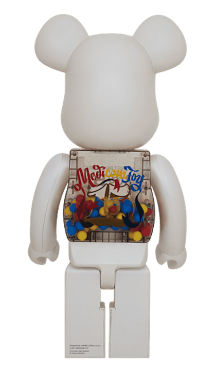 Bearbrick My First Baby Bearbrick Medicom Toy 15th Anniversary 1000% White