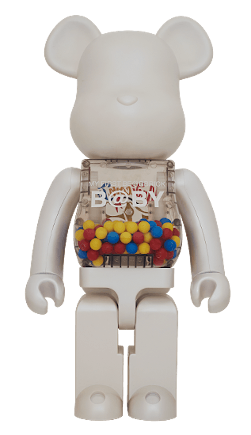 Bearbrick My First Baby Bearbrick Medicom Toy 15th Anniversary 1000% White