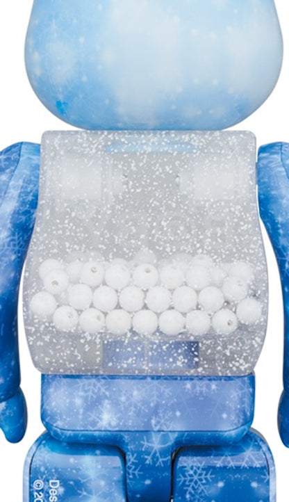 Bearbrick My First Baby Crystal of Snow Ver. 100% & 400% Set