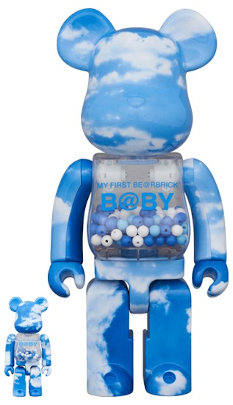 Bearbrick My First Bearbrick B@by Blue Sku Version 100% & 400% Set