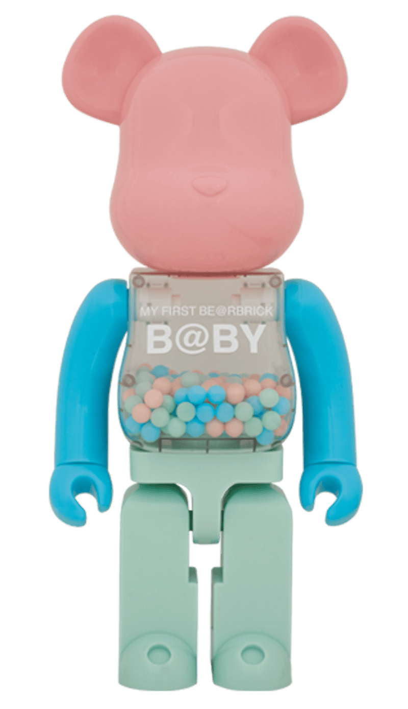 Bearbrick My First Bearbrick Baby Glow In The Dark Version 1000% Multi