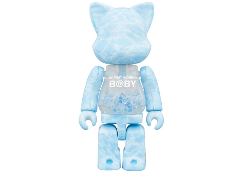 Bearbrick My First Nyabrick Baby 100% & 400% Set Water Crest