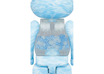 Bearbrick My First Nyabrick Baby 100% & 400% Set Water Crest