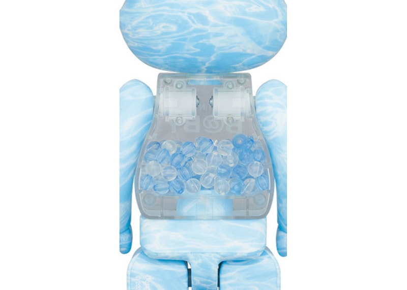 Bearbrick My First Nyabrick Baby 100% & 400% Set Water Crest