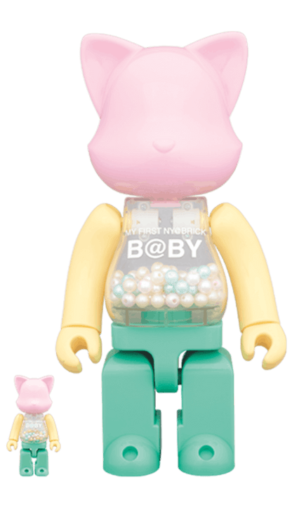 Bearbrick My First Nyabrick Baby 100% & 400% Set