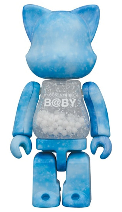 Bearbrick My First Nyabrick Baby Crystal of Snow Ver. 100% & 400% Set