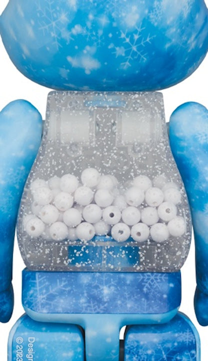 Bearbrick My First Nyabrick Baby Crystal of Snow Ver. 100% & 400% Set