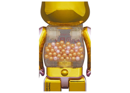 Bearbrick My First Rabbrick Baby 100% & 400% Set Pink Gold
