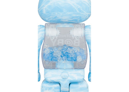 Bearbrick My First Rabbrick Baby 100% & 400% Set Water Crest