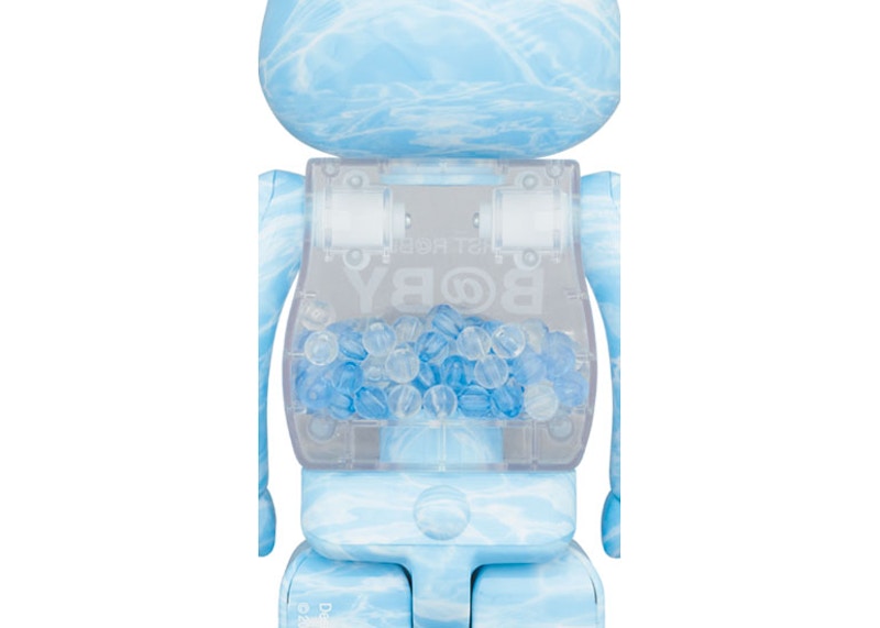 Bearbrick My First Rabbrick Baby 100% & 400% Set Water Crest