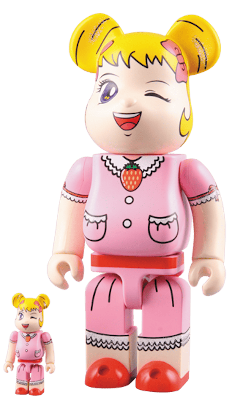 Bearbrick Mysterious Bear Bell 100% & 400% Set Pink