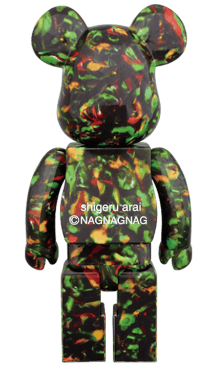 Bearbrick Nagnagnag Yotsume 400% Green