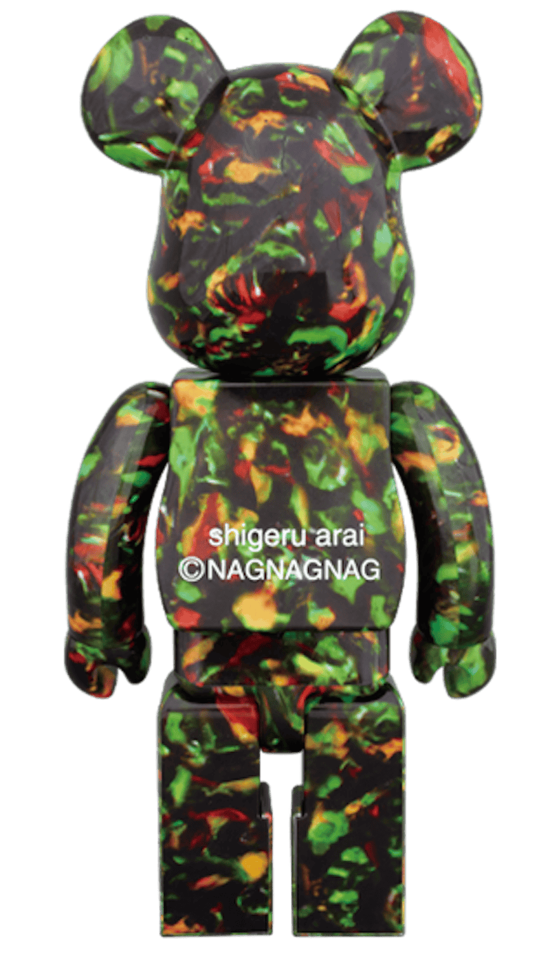 Bearbrick Nagnagnag Yotsume 400% Green