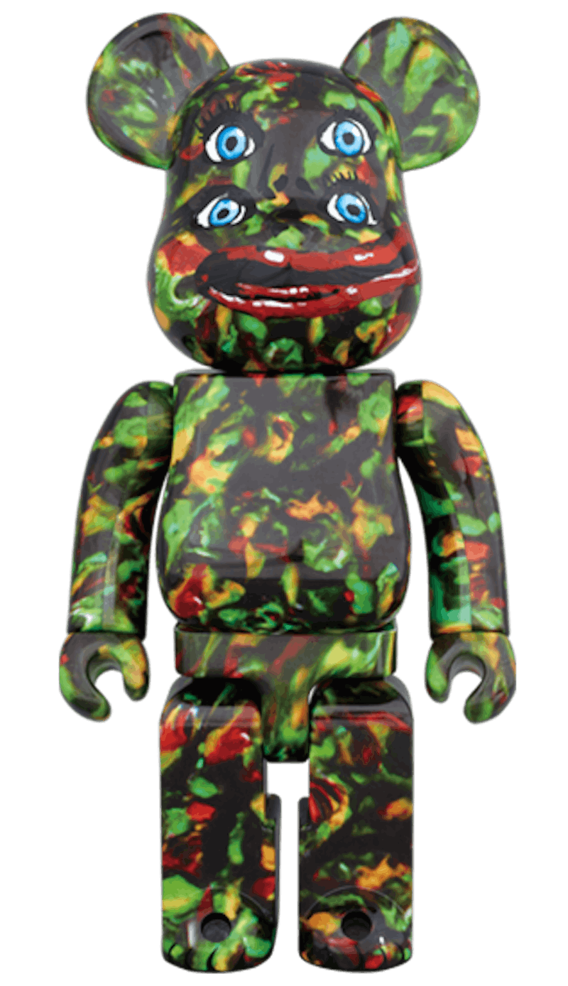 Bearbrick Nagnagnag Yotsume 400% Green