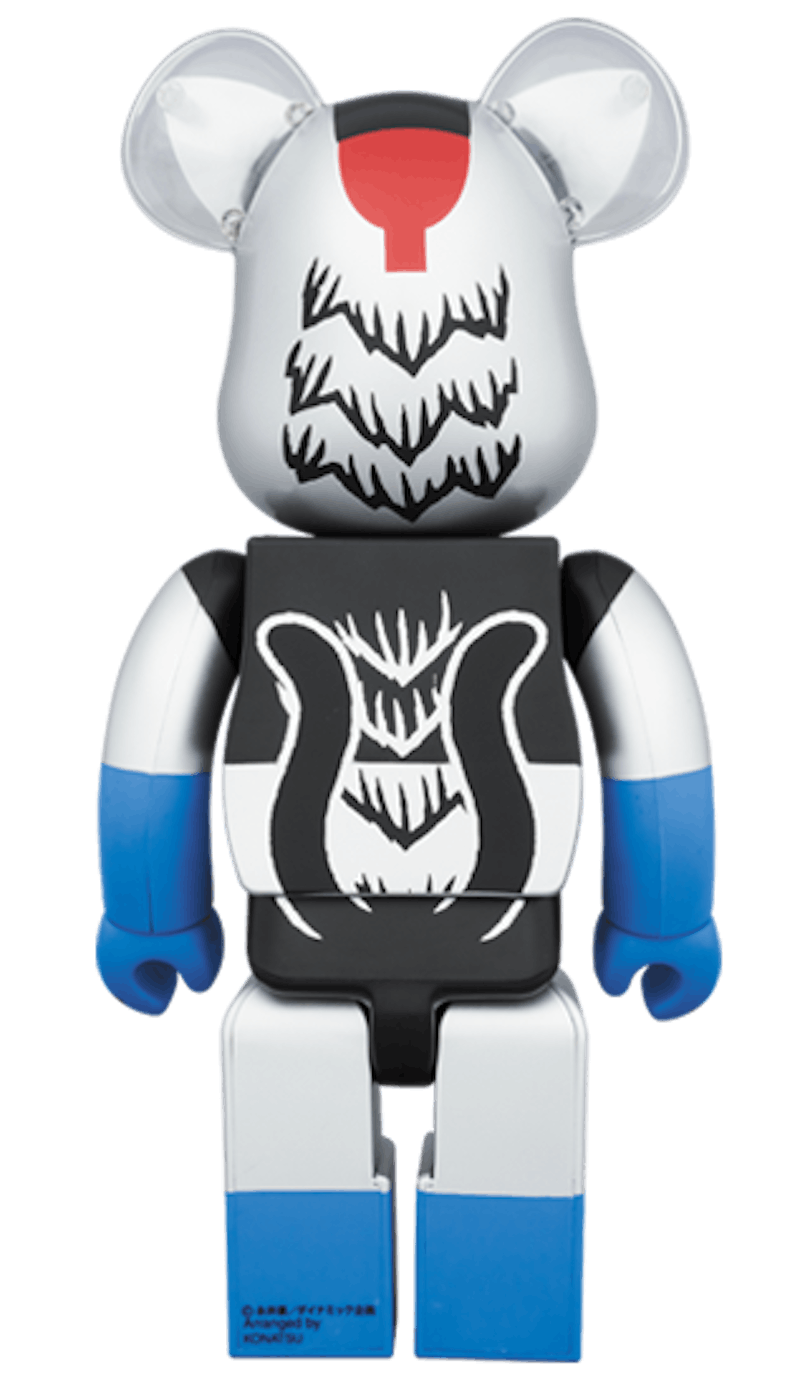 Bearbrick Nego Lamazinger Z 100% & 400% Set Multi
