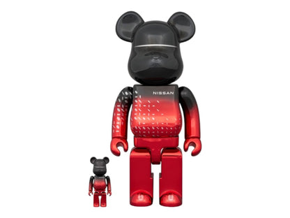 Bearbrick Nissan Sakura At Japanese Dawn 100% & 400% Set