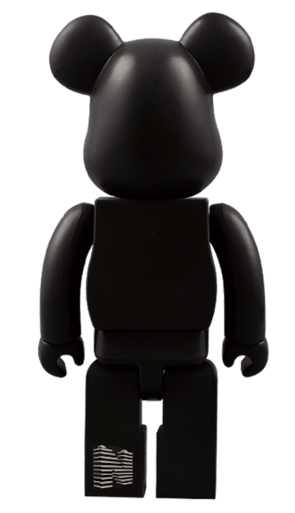 Bearbrick Nitro Microphone Underground 100% & 400% Set Black