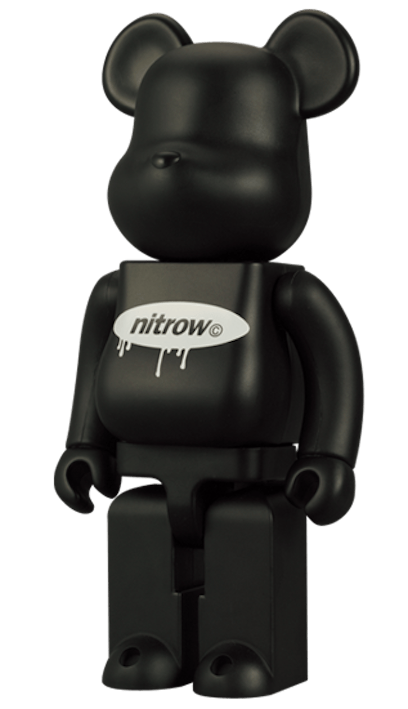 Bearbrick Nitrow 400% Black