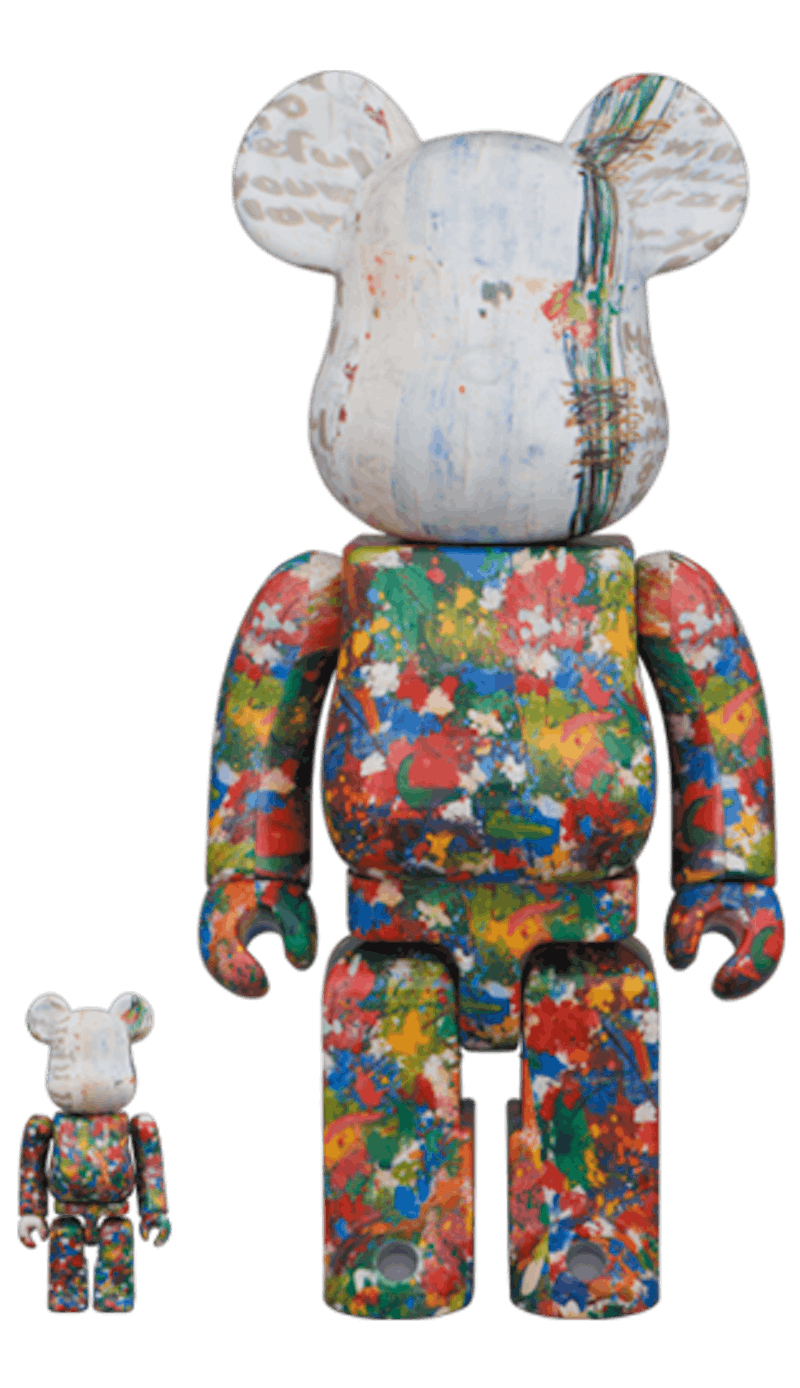 Bearbrick Noritake Kinaski (Thanks) 100% & 400% Set