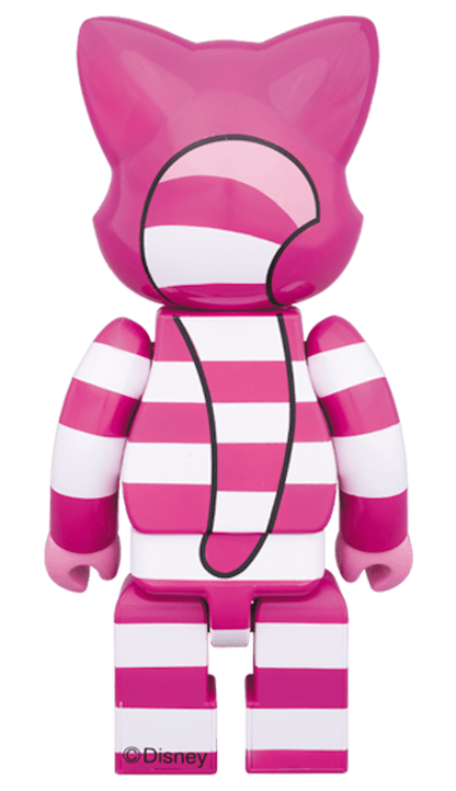 Bearbrick Nyabrick Cheshire Cat 400% Pink/White