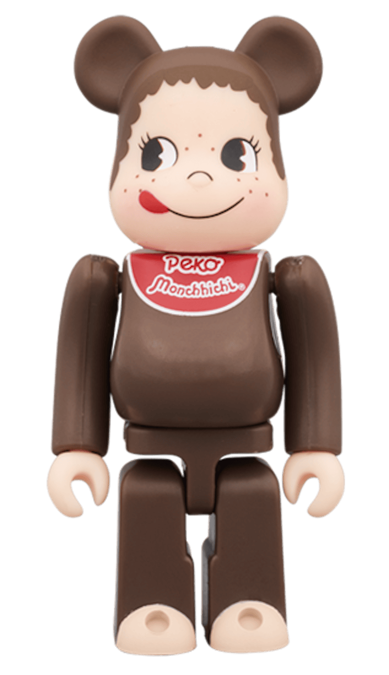Bearbrick Pecocci 100% & 400% Set Brown