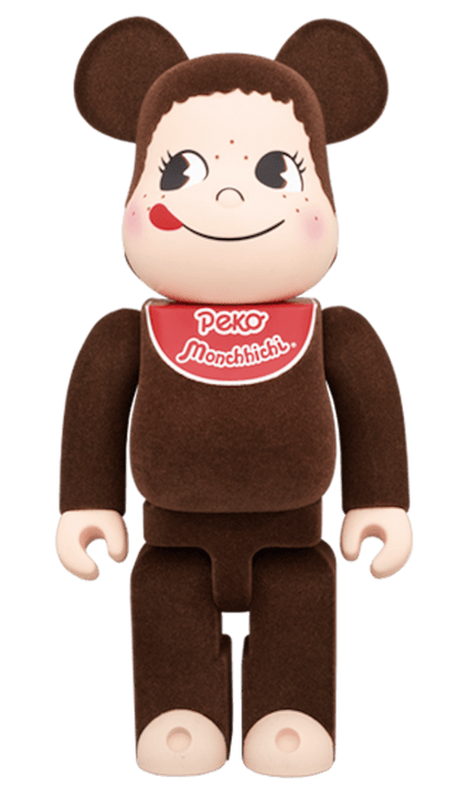 Bearbrick Pecocci 100% & 400% Set Brown