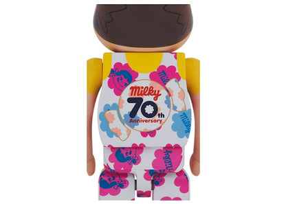 Bearbrick Peko-chan Milky 70th Anniversary 1000%