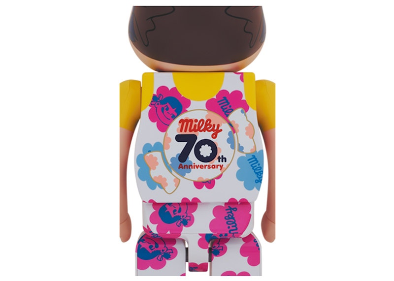 Bearbrick Peko-chan Milky 70th Anniversary 1000%