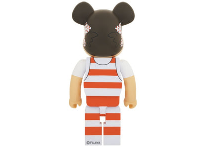 Bearbrick Peko-chan Milky Tricorn Hat Design 1000%