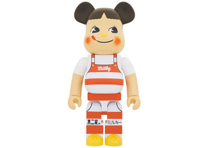 Bearbrick Peko-chan Milky Tricorn Hat Design 1000%
