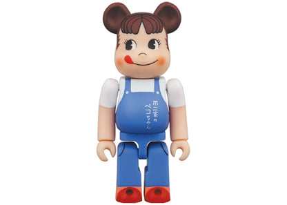 Bearbrick Peko-chan The Overalls Girl 100% & 400% Set