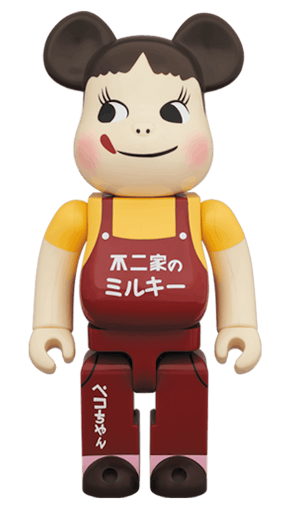 Bearbrick Peko-chan Vintage Ver. 400% Red
