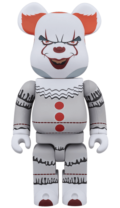 Bearbrick Pennywise 400% White
