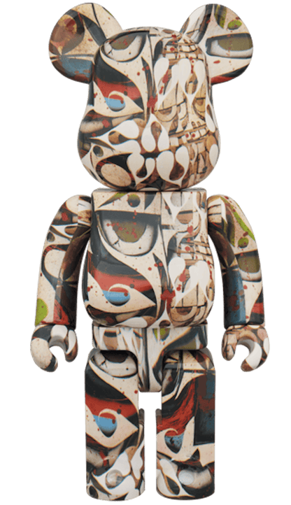 Bearbrick Phil Frost 100% & 400% Set Tan