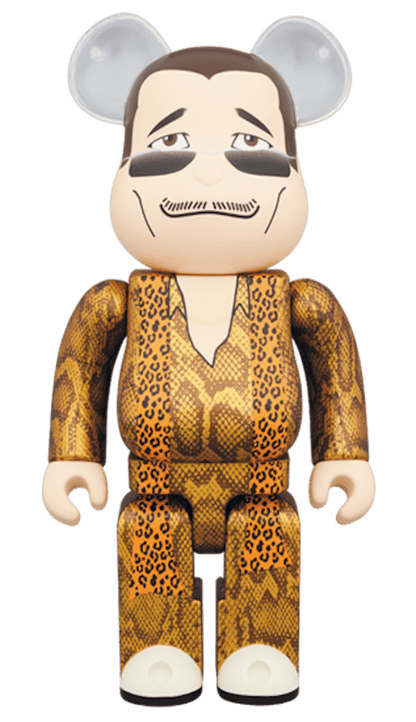Bearbrick Pico Taro 100% & 400% Set Beige