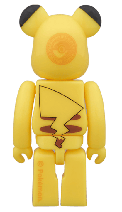 Bearbrick Pikachu Pokemon Center Sky Tree Town Ver. 100% Yellow